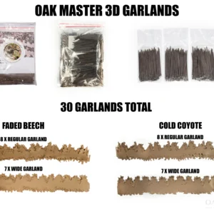 OAK MASTER 3D GARLANDS